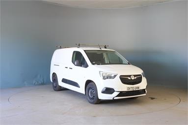 VAUXHALL COMBO CARGO L2 DIESEL 2300 1.5 Turbo D 100ps H1 Sportive Van Diesel - WHITE - DV70UHN - 6 Door Panel Van