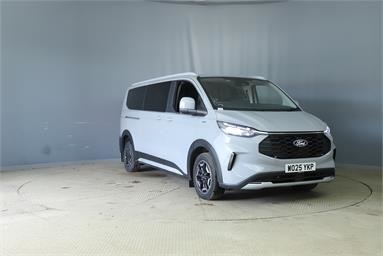 FORD TOURNEO CUSTOM 2.0 EcoBlue 170ps H1 Active 8 seater Auto Diesel - GREY - WO25YKP - Bus (Mini Less 18 seats)