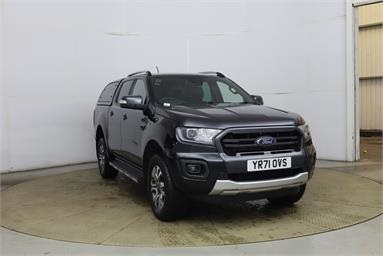 FORD RANGER DIESEL Pick Up Double Cab Wildtrak 2.0 EcoBlue 213 Auto Diesel - BLACK - YR71OVS - 4 Door Pick Up Body