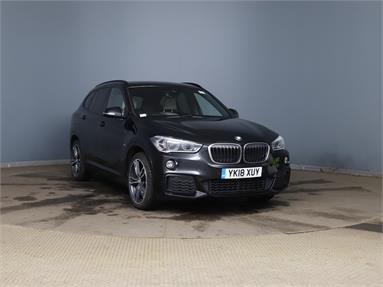 BMW X1 xDrive 18d M Sport 5dr Step Auto Diesel - BLACK - YK18XUY - 5 Door Estate