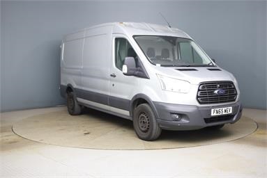 FORD TRANSIT 350 L3 DIESEL RWD 2.2 TDCi 155ps H2 Trend Van Diesel - SILVER - FN65WEV - 2 Door Panel Van
