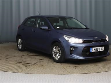KIA RIO 1.25 2 5dr Petrol - BLUE - LM68EJL - 5 Door Hatchback