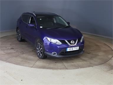 NISSAN QASHQAI 1.6 dCi Tekna [Non-Panoramic] 5dr Diesel - BLUE - VE16TYG - 5 Door Hatchback