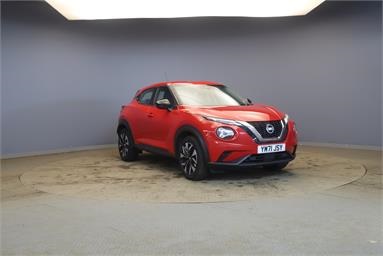 NISSAN JUKE 1.0 DiG-T 114 Acenta 5dr Petrol - RED - YM71JSY - 5 Door Hatchback