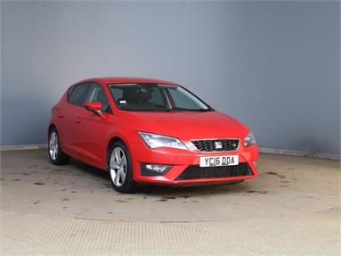 SEAT LEON 1.4 EcoTSI 150 FR 5dr [Technology Pack] Petrol - RED - YC16DDA - 5 Door Hatchback