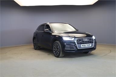 AUDI Q5 2.0 TDI Quattro S Line 5dr S Tronic Diesel - BLACK - RO67RVP - 5 Door Estate