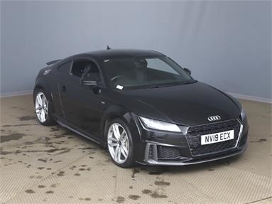 AUDI TT 45 TFSI S Line 2dr Petrol - BLACK - NV19ECX - 2 Door Coupe
