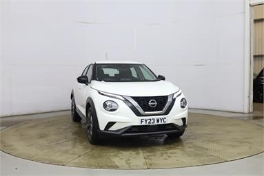 NISSAN JUKE 1.0 DiG-T 114 Acenta 5dr Petrol - WHITE - FY23WYC - 5 Door Hatchback