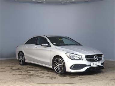 MERCEDES-BENZ CLA CLA 220d AMG Line 4dr Tip Auto Diesel - SILVER - LL67VVA - 4 Door Saloon