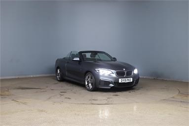 BMW 2 SERIES 218i M Sport 2dr [Nav] Petrol - GREY - DY19PKO - 2 Door Convertible