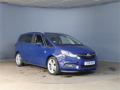VAUXHALL ZAFIRA 1.4T SRi Nav 5dr Petrol - BLUE - CV18HKM - 5 Door MPV