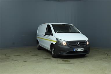 MERCEDES-BENZ VITO COMPACT DIESEL 109CDI Van Diesel - WHITE - BD67CYH - 6 Door Panel Van
