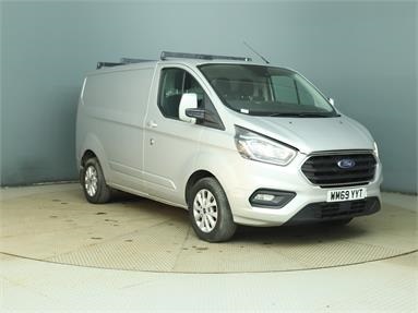 FORD TRANSIT CUSTOM 300 L1 DIESEL FWD 2.0 EcoBlue 130ps Low Roof Limited Van Diesel - SILVER - WM69YYT - 5 Door Panel Van