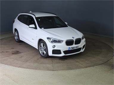 BMW X1 xDrive 20d M Sport 5dr Step Auto Diesel - WHITE - CN18VKS - 5 Door Estate