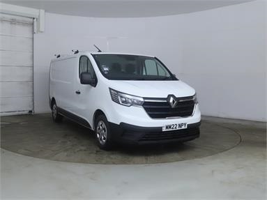 RENAULT TRAFIC LWB DIESEL LL30 Blue dCi 130 Business Van Diesel - WHITE - MM22NPY - 5 Door Panel Van