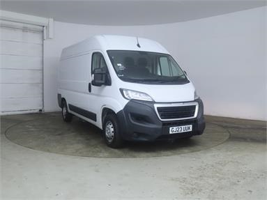 PEUGEOT BOXER 335 L2 DIESEL 2.2 BlueHDi H2 Professional Van 140ps Diesel - WHITE - GJ23UUK - 5 Door Panel Van
