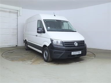 VOLKSWAGEN CRAFTER CR35 MWB DIESEL FWD 2.0 TDI 140PS Startline High Roof Van Diesel - WHITE - GV23SVU - 5 Door Panel Van