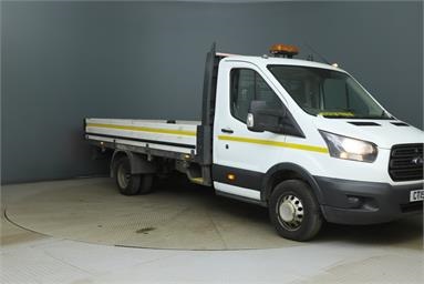 FORD TRANSIT 350 L4 DIESEL RWD 2.0 TDCi 130ps Dropside Diesel - WHITE - CT19XGS - 2 Door Dropside Body