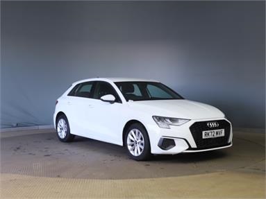 AUDI A3 30 TFSI Technik 5dr Petrol - WHITE - RK72MVF - 5 Door Hatchback