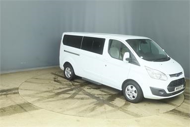 FORD TOURNEO CUSTOM 2.0 TDCi 170ps Low Roof 8 Seater Titanium Diesel - WHITE - WK18GPY - 5 Door Van