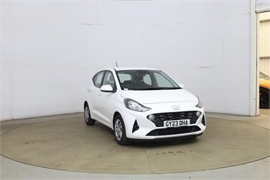 HYUNDAI I10 1.0 MPi SE 5dr Petrol - WHITE - GY23DHA - 5 Door Hatchback