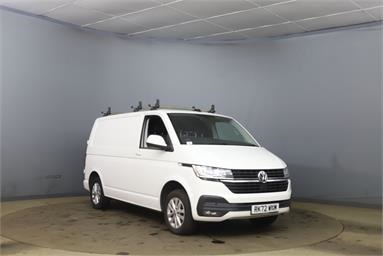 VOLKSWAGEN TRANSPORTER T28 SWB DIESEL 2.0 TDI 110 Highline Van Diesel - WHITE - RK72WNM - 5 Door Panel Van