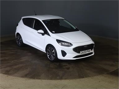 FORD FIESTA 1.0 EcoBoost Hbd mHEV 125 Titanium X 5dr Petrol - FROZEN WHITE - CA23PVX - 5 Door Hatchback