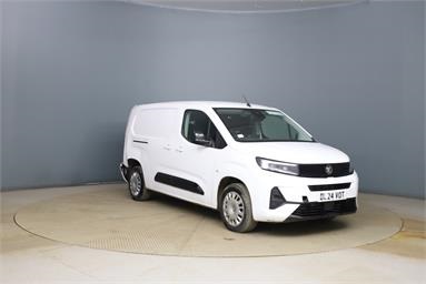 VAUXHALL COMBO CARGO XL DIESEL 1.5 Turbo D 100ps Pro H1 Van Diesel - WHITE - DL24VOT - 6 Door Panel Van