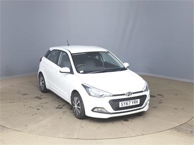 HYUNDAI I20 1.2 S 5dr Petrol - WHITE - SY67YRK - 5 Door Hatchback