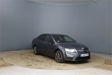 SKODA OCTAVIA 2.0 TDI CR vRS 5dr Diesel - Grey - EJ65XNF - 5 Door Hatchback
