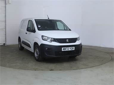 PEUGEOT PARTNER STANDARD DIESEL 1000 1.5 BlueHDi 100 Professional Premium + Van Diesel - Ice White - MM72YGR - 5 Door Panel Van