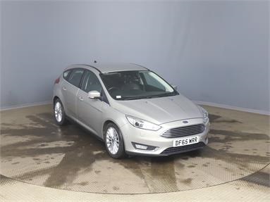FORD FOCUS 1.0 EcoBoost 125 Titanium X 5dr Petrol - Silver - DF65WRR - 5 Door Hatchback
