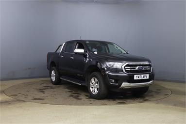 FORD RANGER DIESEL Pick Up Double Cab Limited 1 2.0 EcoBlue 170 Auto Diesel - BLACK - YM71APV - 4 Door Pick Up Body