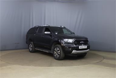 FORD RANGER DIESEL Pick Up Double Cab Wildtrak 2.0 EcoBlue 213 Auto Diesel - BLACK - HV22SYU - 4 Door Pick Up Body