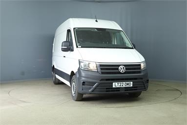 VOLKSWAGEN CRAFTER CR35 MWB DIESEL FWD 2.0 TDI 140PS Startline High Roof Van Diesel - WHITE - LT22OMO - 5 Door Panel Van