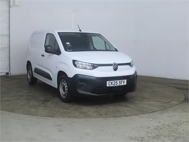 CITROEN BERLINGO M DIESEL 1.5 BlueHDi 100ps Van Enterprise Diesel - Ice White - CK25SFV - 5 Door Panel Van