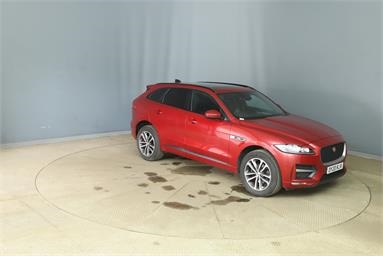 JAGUAR F-PACE 2.0d R-Sport 5dr Auto AWD Diesel - RED - OY20RJV - 5 Door Estate