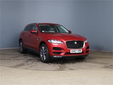 JAGUAR F-PACE 3.0d V6 Portfolio 5dr Auto AWD Diesel - RED - DA67VRN - 5 Door Estate