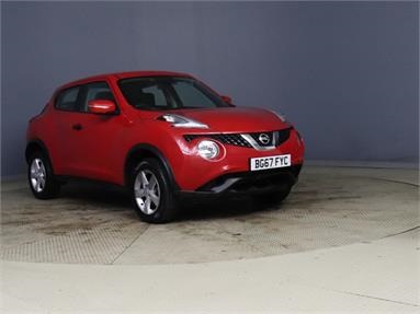 NISSAN JUKE 1.6 [94] Visia 5dr Petrol - RED - BG67FYC - 5 Door Hatchback