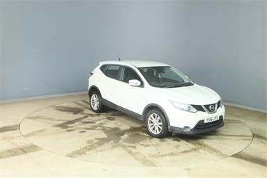 NISSAN QASHQAI 1.2 DiG-T Acenta [Smart Vision Pack] 5dr Xtronic Petrol - WHITE - YS16JFX - 5 Door Hatchback