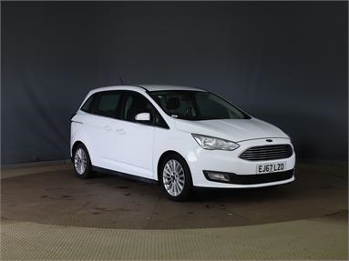 FORD GRAND C-MAX 1.5 TDCi Titanium 5dr Diesel - WHITE - EJ67LZO - 5 Door MPV