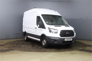 FORD TRANSIT 350 L2 DIESEL FWD 2.0 TDCi 130ps H3 Van H3 Diesel - WHITE - LA68EHE - 5 Door Panel Van