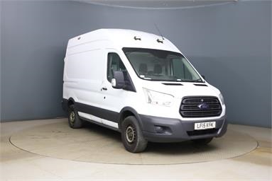 FORD TRANSIT 350 L2 DIESEL RWD 2.2 TDCi 125ps H3 Van Diesel - WHITE - LF15VFK - 5 Door Panel Van