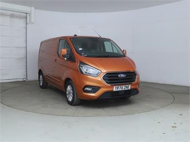 FORD TRANSIT CUSTOM 300 L1 DIESEL FWD 2.0 EcoBlue 130ps Low Roof Limited Van Diesel - ORANGE - YR70ZNE - 5 Door Panel Van