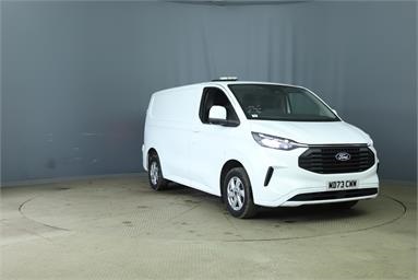 FORD TRANSIT CUSTOM 280 L1 DIESEL FWD 2.0 EcoBlue 136ps H1 Van Limited Diesel - WHITE - MD73CWW - 5 Door Panel Van