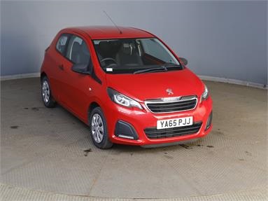 PEUGEOT 108 1.0 Access 3dr Petrol - RED - YA65PJJ - 3 Door Hatchback