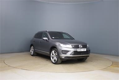 VOLKSWAGEN TOUAREG 3.0 V6 TDI BMT 262 R-Line Plus 5dr Tip Auto Diesel - Grey - BX67YOF - 5 Door Estate