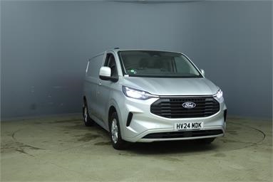 FORD TRANSIT CUSTOM 300 L1 DIESEL FWD 2.0 EcoBlue 136ps H1 Van Limited Diesel - SILVER - HV24MDK - 5 Door Panel Van