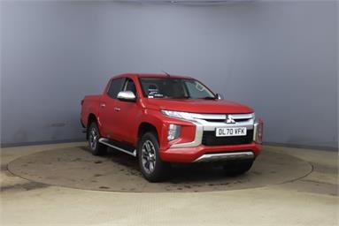 MITSUBISHI L200 DIESEL Double Cab DI-D 150 Warrior 4WD Diesel - RED - DL70VFK - 4 Door Pick Up Body