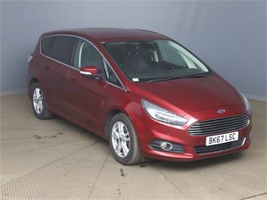 FORD S-MAX 2.0 TDCi 150 Titanium 5dr Diesel - RED - BK67LSC - 5 Door MPV